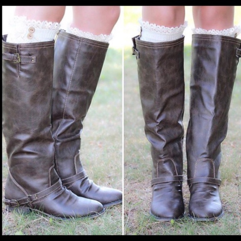 Breckelles Boots - Brown - Brand New - Size 9